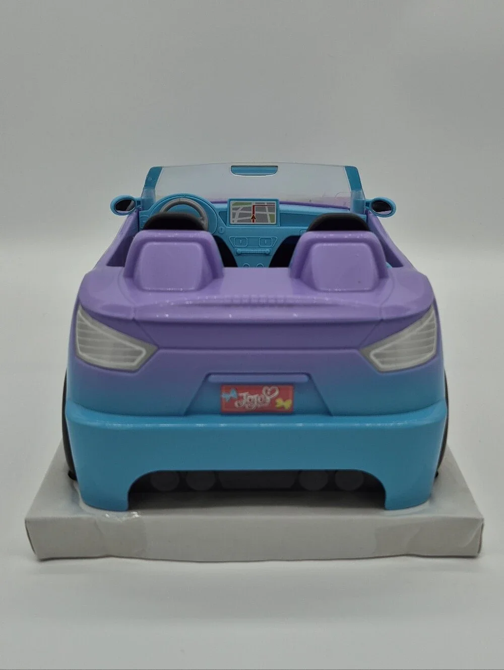 JoJo Siwa California Cruiser Tie Dye Convertible Doll Car Purple Blue
